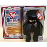 McDonald's ty Teenie Beanie Black Bear,The End,1999,NIP by ty